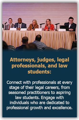 Attorneys, judges, legal professionals, and law students: Connect with professionals at every stage of their legal careers, from seasoned practitioners to aspiring law students. Engage with individuals who are dedicated to professional growth and excellence.