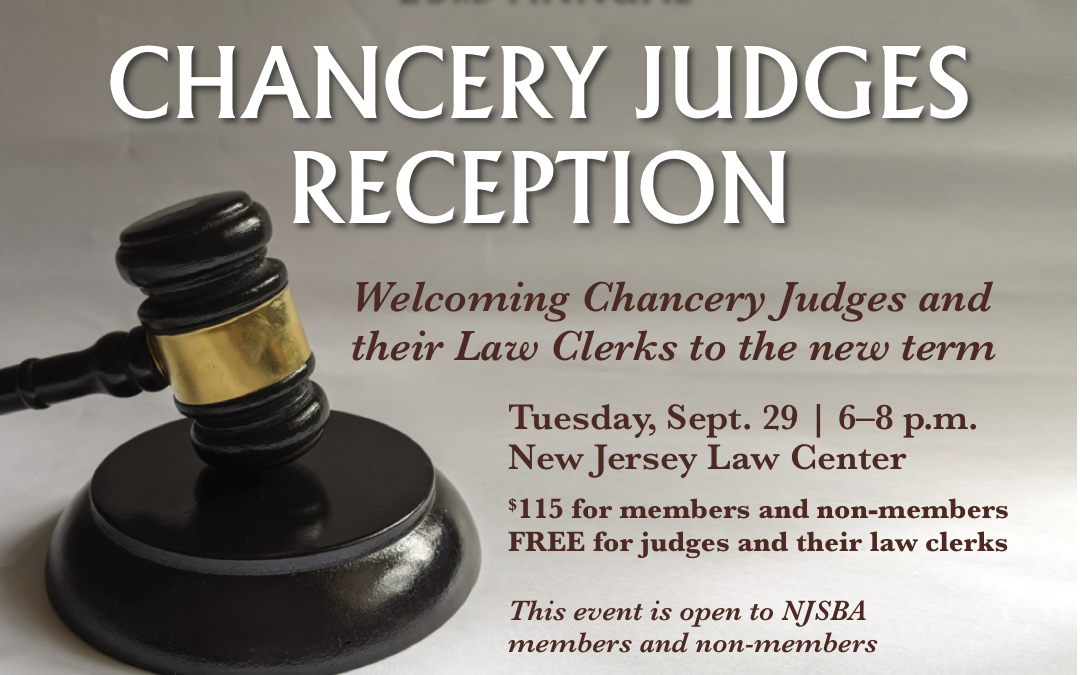 23rd Annual Chancery Judges Reception