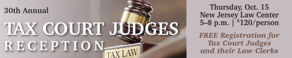 30th Annual Tax Court Judges Reception
