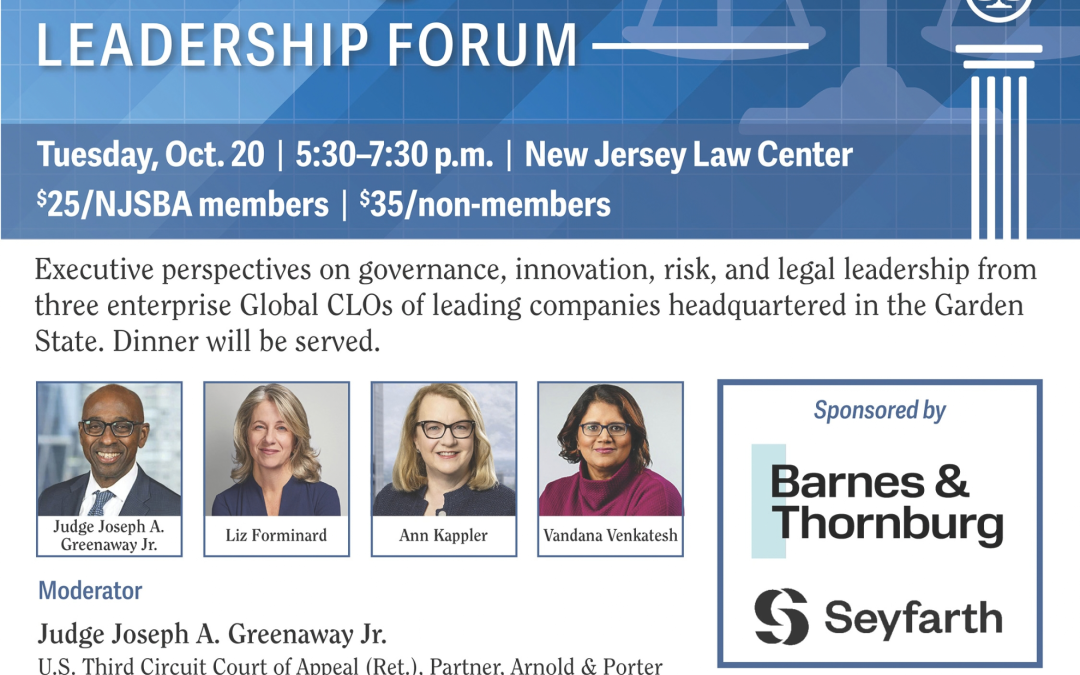 NJSBA CLO Leadership Forum